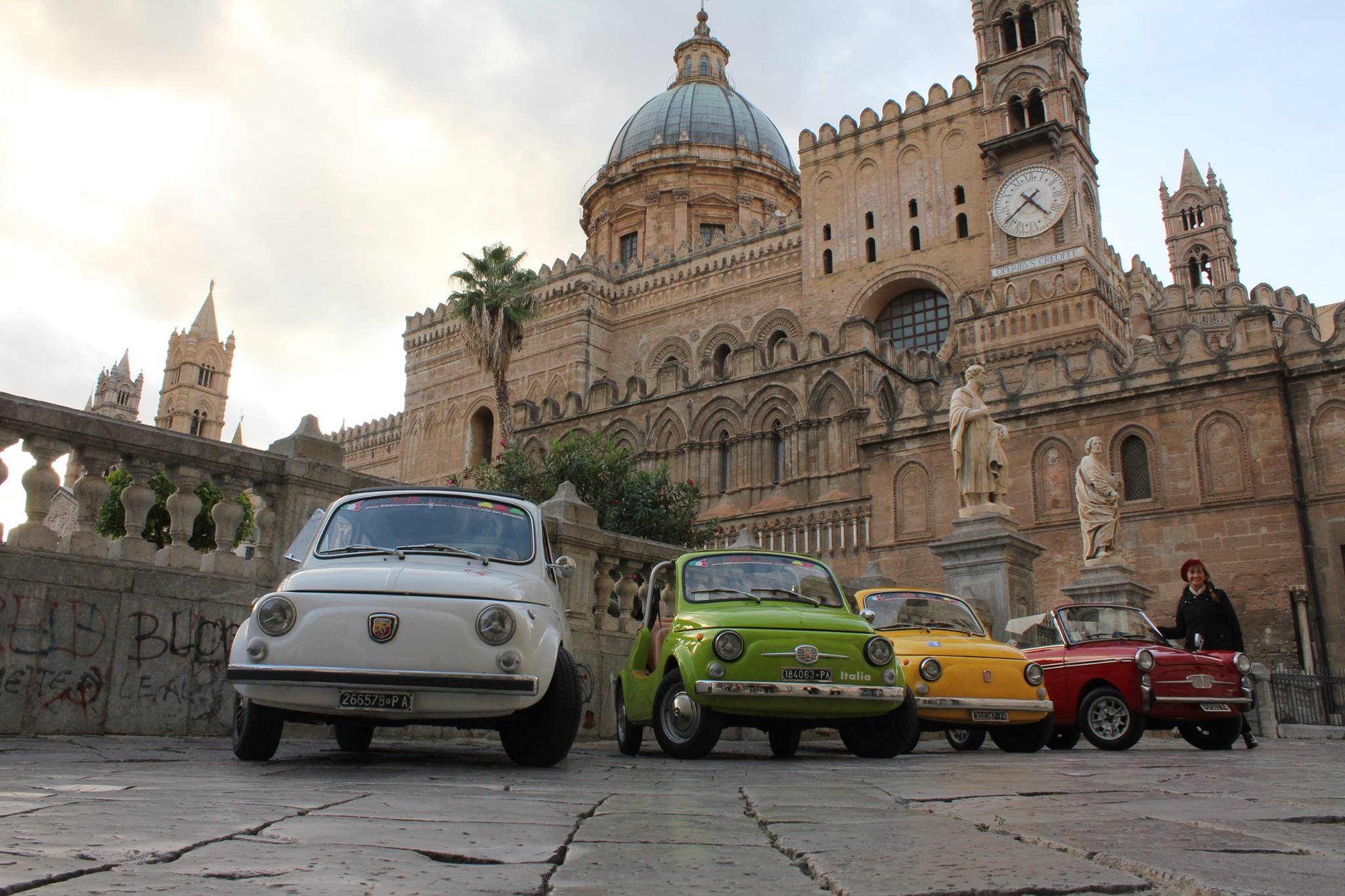 fiat 500 tour palermo